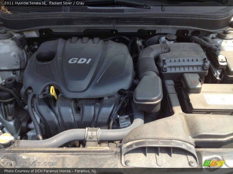 Radiant Silver / Gray 2011 Hyundai Sonata SE