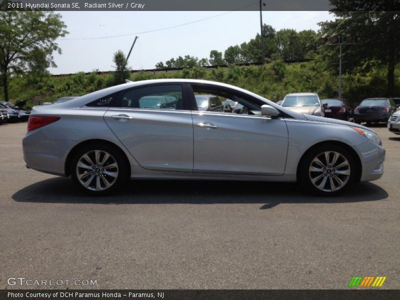 Radiant Silver / Gray 2011 Hyundai Sonata SE