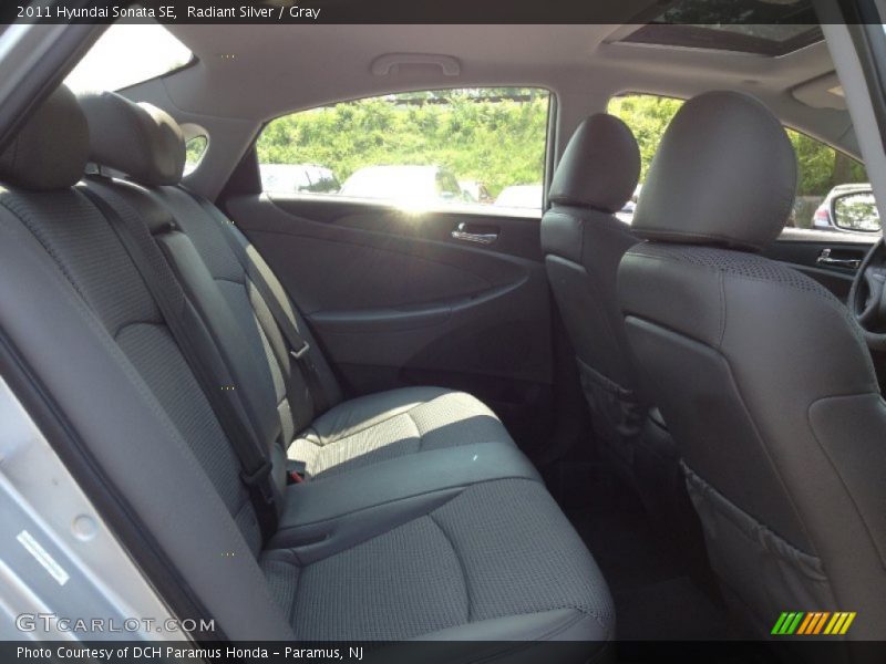 Radiant Silver / Gray 2011 Hyundai Sonata SE