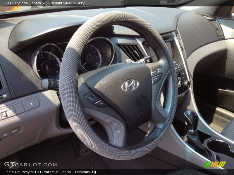 Radiant Silver / Gray 2011 Hyundai Sonata SE