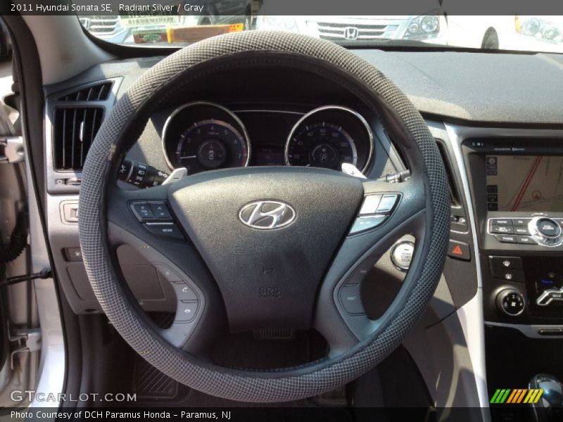 Radiant Silver / Gray 2011 Hyundai Sonata SE
