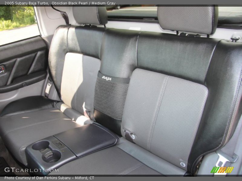 Obsidian Black Pearl / Medium Gray 2005 Subaru Baja Turbo