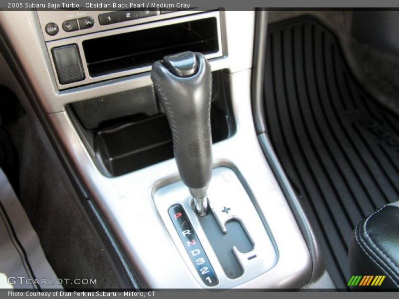 Obsidian Black Pearl / Medium Gray 2005 Subaru Baja Turbo