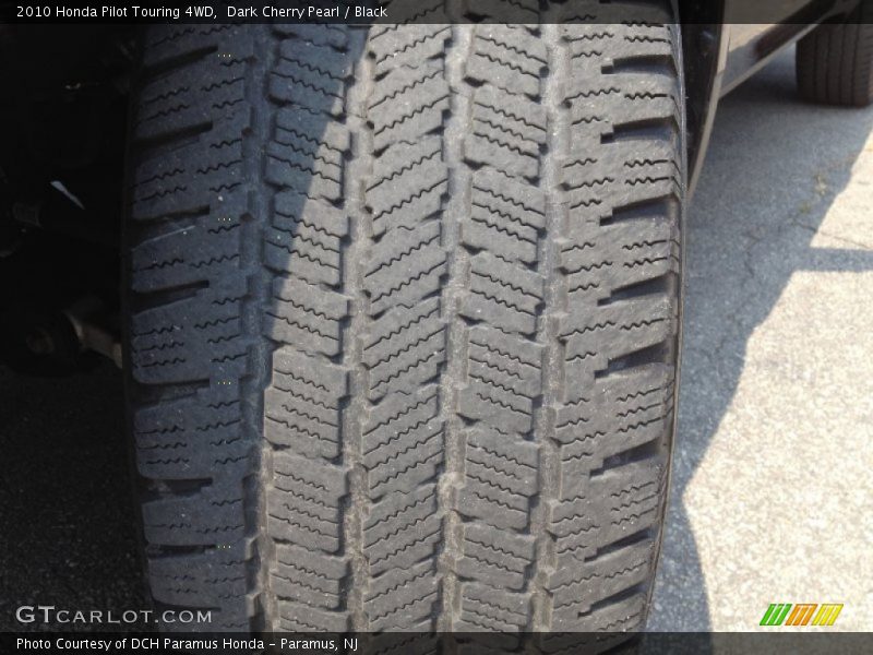 Dark Cherry Pearl / Black 2010 Honda Pilot Touring 4WD