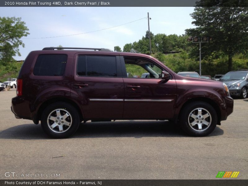 Dark Cherry Pearl / Black 2010 Honda Pilot Touring 4WD