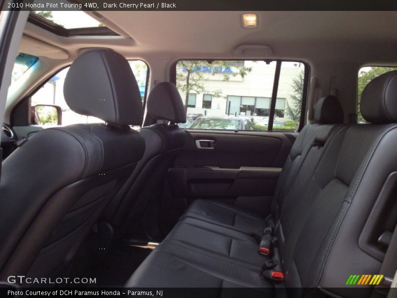 Dark Cherry Pearl / Black 2010 Honda Pilot Touring 4WD