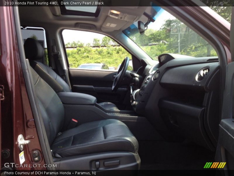 Dark Cherry Pearl / Black 2010 Honda Pilot Touring 4WD