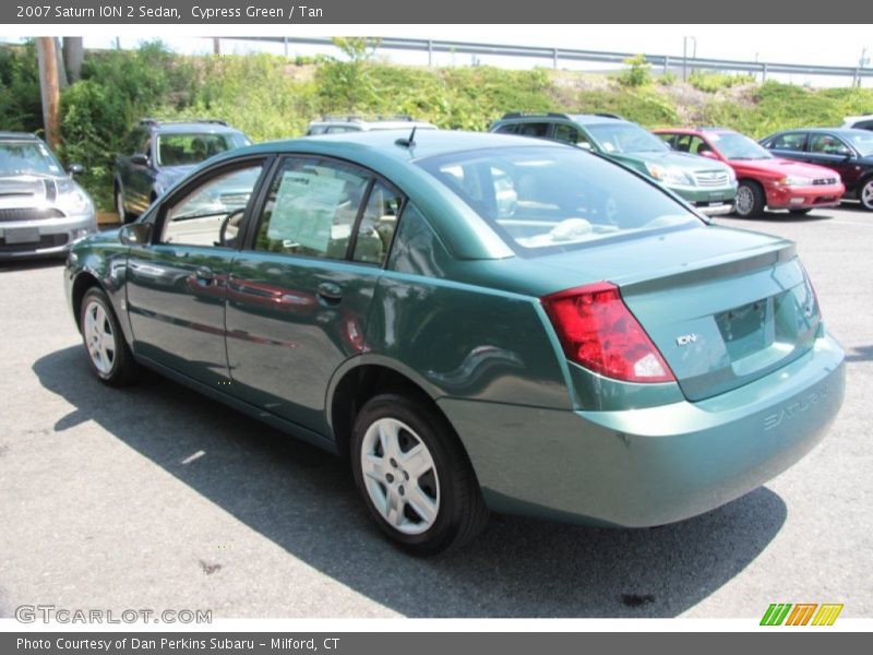 Cypress Green / Tan 2007 Saturn ION 2 Sedan