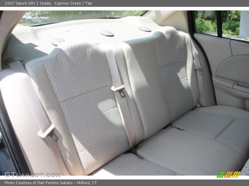 Cypress Green / Tan 2007 Saturn ION 2 Sedan