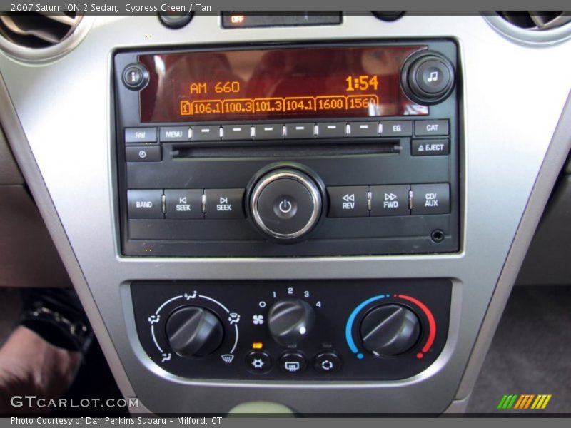 Cypress Green / Tan 2007 Saturn ION 2 Sedan