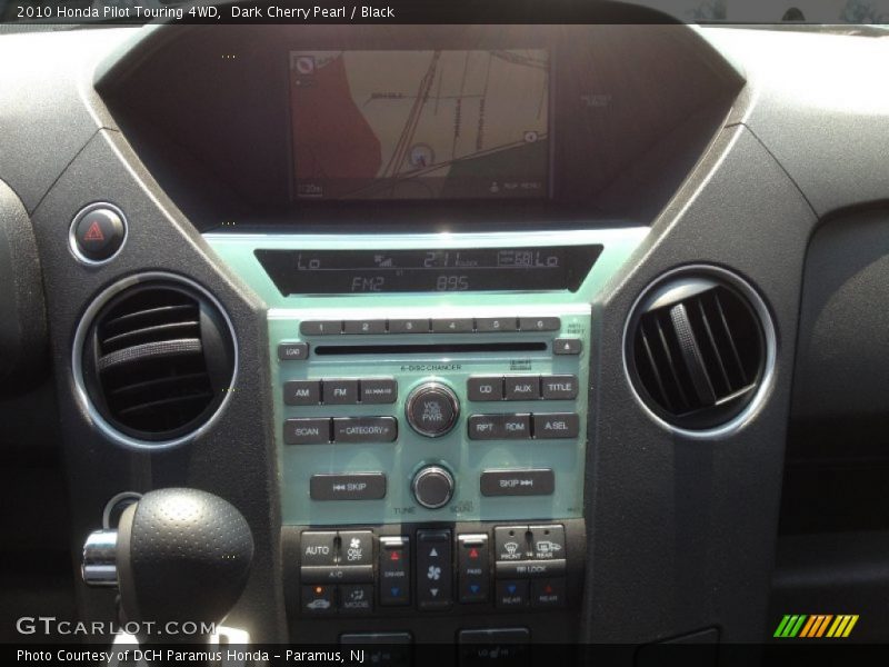 Dark Cherry Pearl / Black 2010 Honda Pilot Touring 4WD