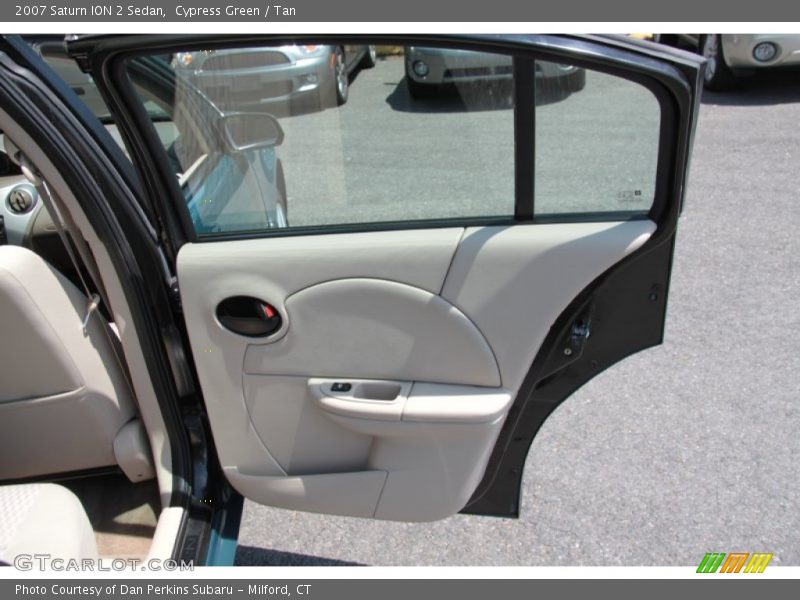 Cypress Green / Tan 2007 Saturn ION 2 Sedan