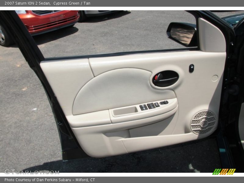Cypress Green / Tan 2007 Saturn ION 2 Sedan
