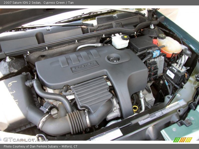 Cypress Green / Tan 2007 Saturn ION 2 Sedan