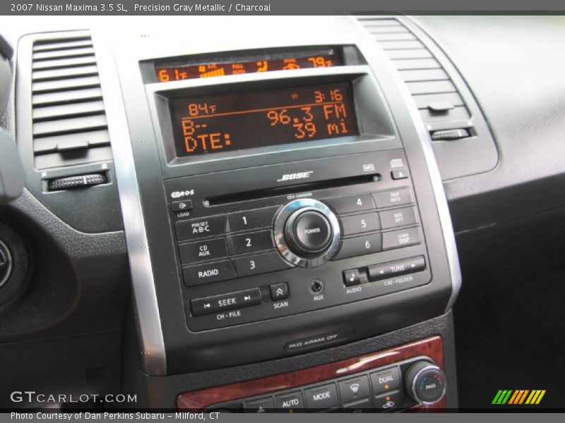 Precision Gray Metallic / Charcoal 2007 Nissan Maxima 3.5 SL