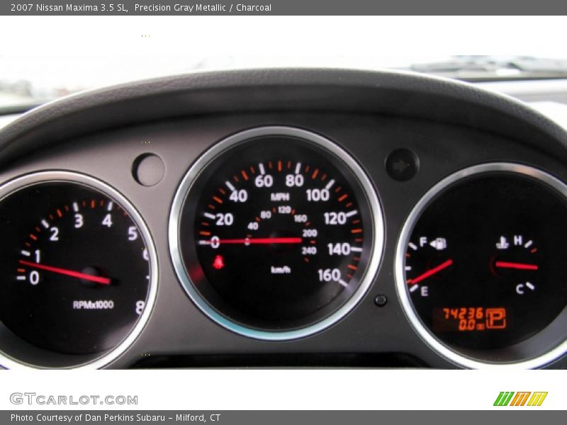 Precision Gray Metallic / Charcoal 2007 Nissan Maxima 3.5 SL