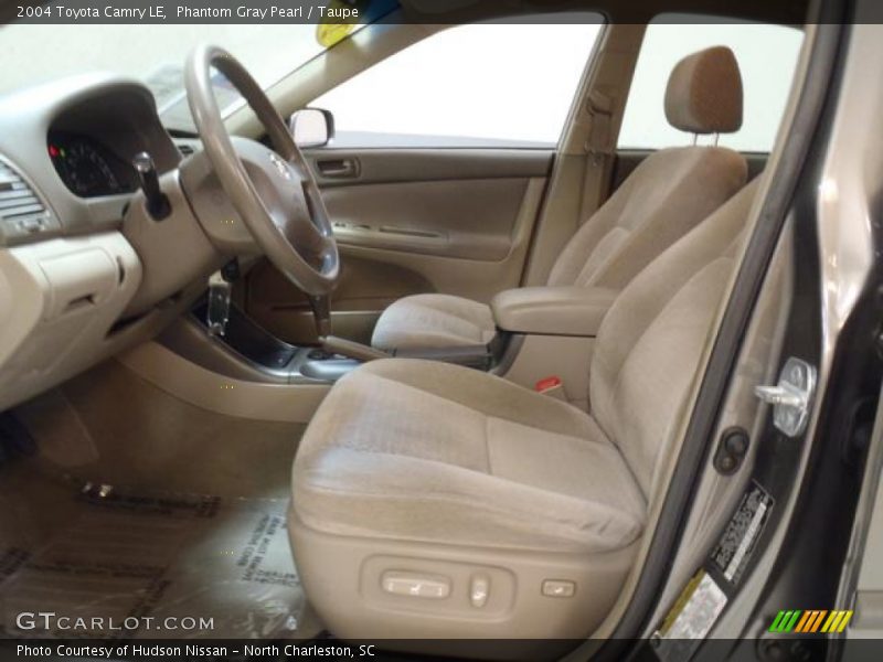 Phantom Gray Pearl / Taupe 2004 Toyota Camry LE