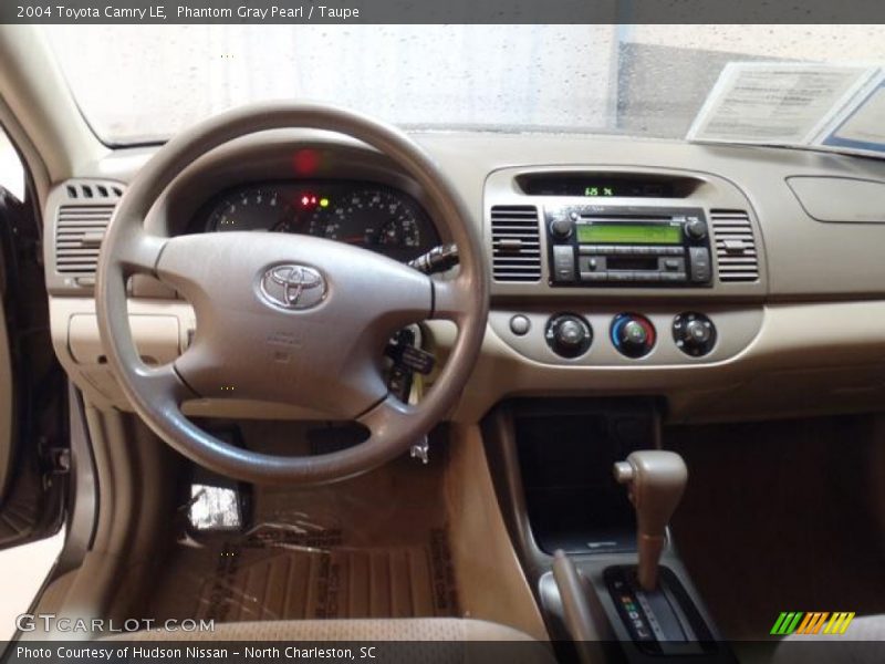 Phantom Gray Pearl / Taupe 2004 Toyota Camry LE