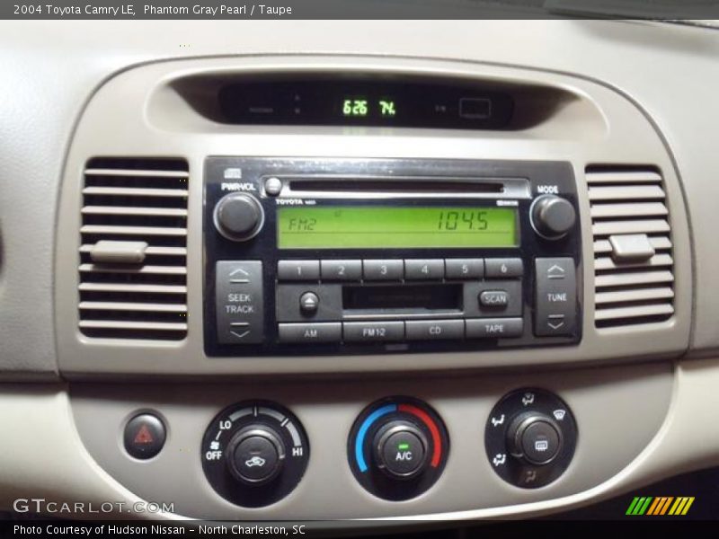 Phantom Gray Pearl / Taupe 2004 Toyota Camry LE