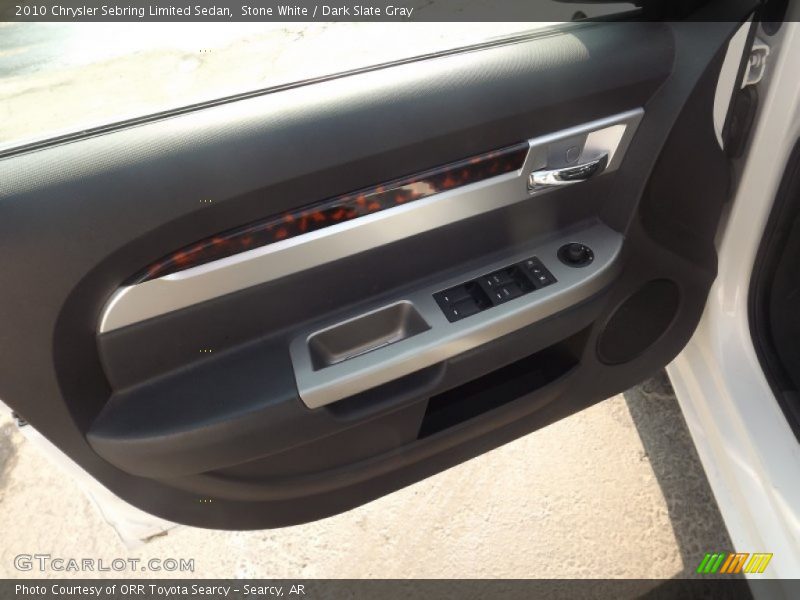 Stone White / Dark Slate Gray 2010 Chrysler Sebring Limited Sedan