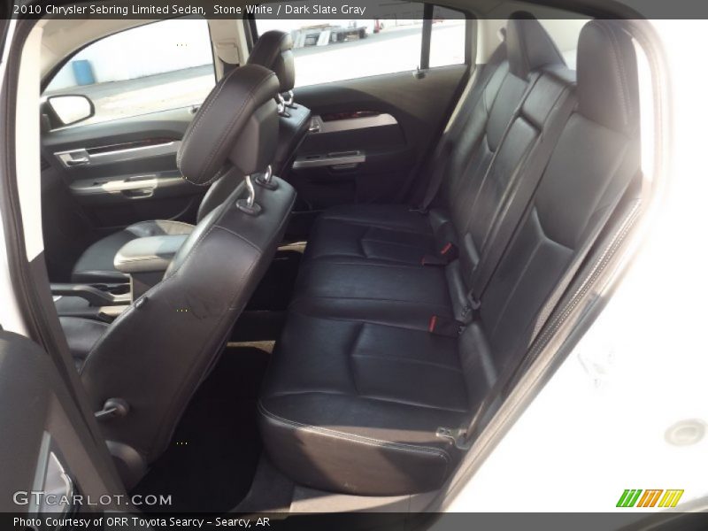 Stone White / Dark Slate Gray 2010 Chrysler Sebring Limited Sedan