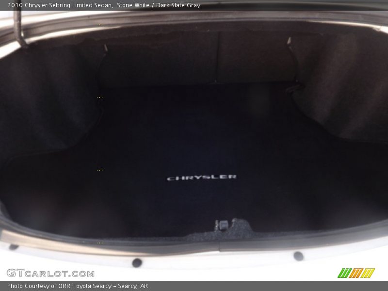 Stone White / Dark Slate Gray 2010 Chrysler Sebring Limited Sedan