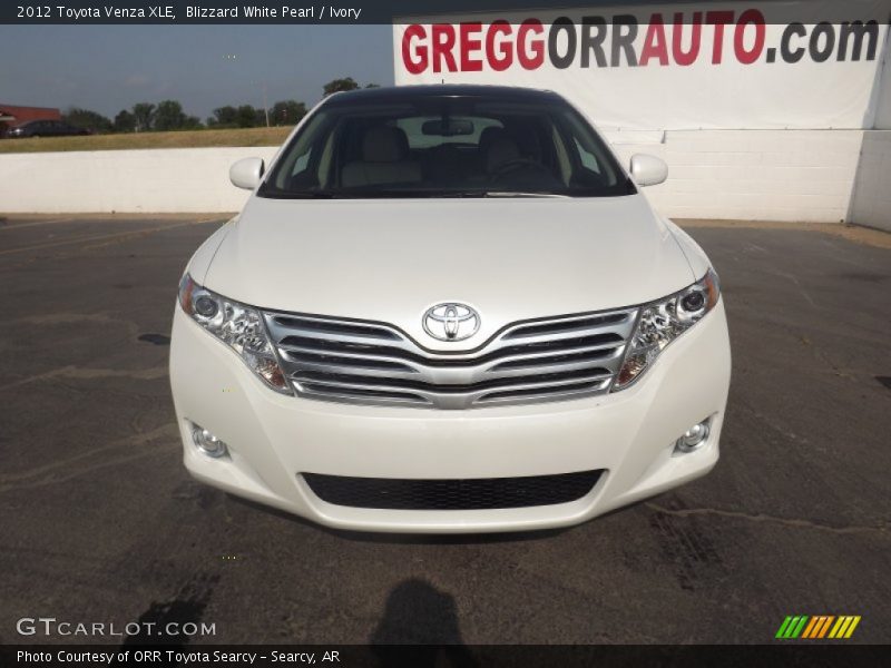 Blizzard White Pearl / Ivory 2012 Toyota Venza XLE