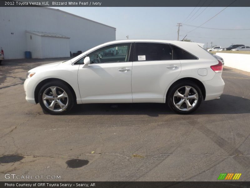 Blizzard White Pearl / Ivory 2012 Toyota Venza XLE