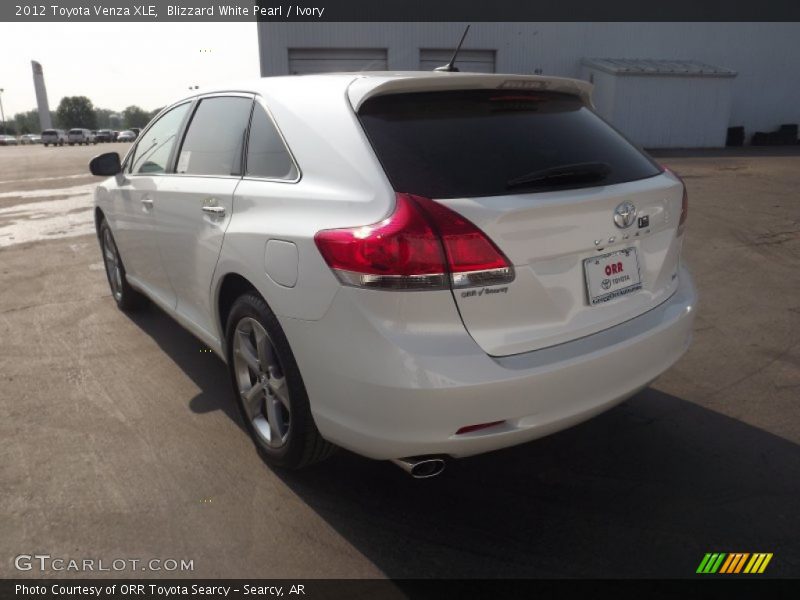 Blizzard White Pearl / Ivory 2012 Toyota Venza XLE