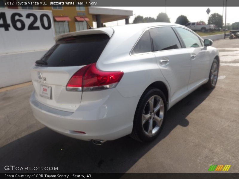 Blizzard White Pearl / Ivory 2012 Toyota Venza XLE