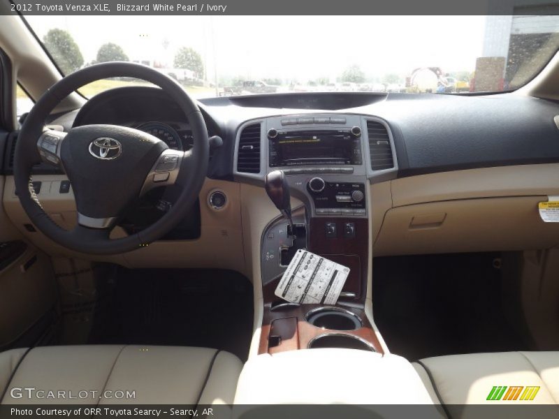 Blizzard White Pearl / Ivory 2012 Toyota Venza XLE