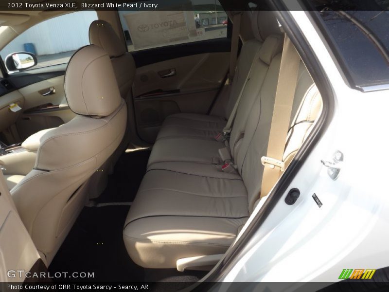 Blizzard White Pearl / Ivory 2012 Toyota Venza XLE