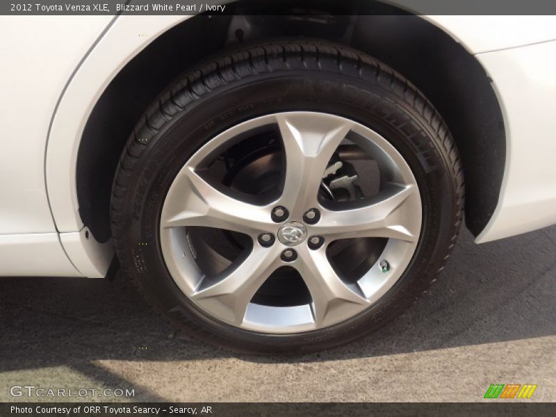 Blizzard White Pearl / Ivory 2012 Toyota Venza XLE
