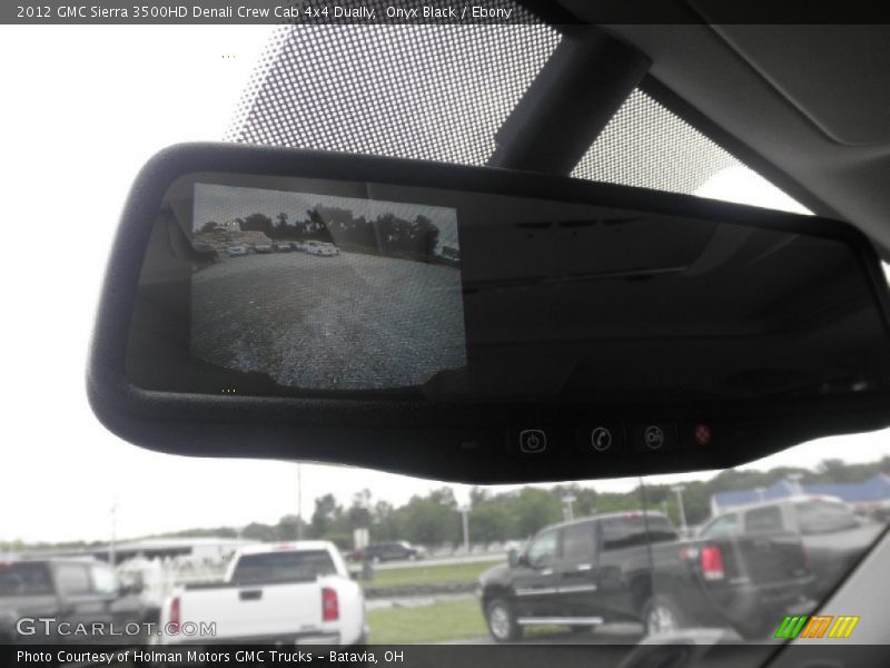Onyx Black / Ebony 2012 GMC Sierra 3500HD Denali Crew Cab 4x4 Dually