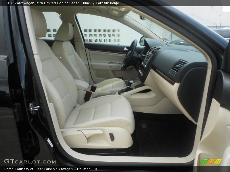 Black / Cornsilk Beige 2010 Volkswagen Jetta Limited Edition Sedan