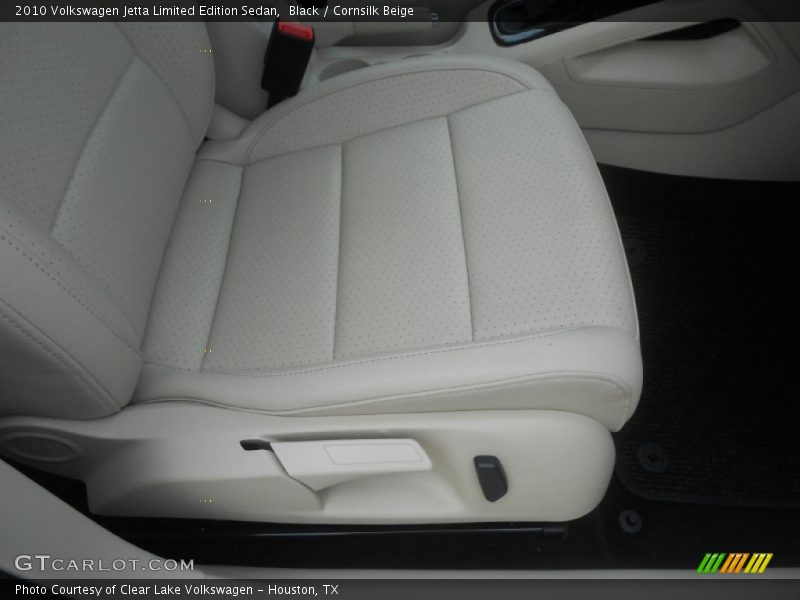 Black / Cornsilk Beige 2010 Volkswagen Jetta Limited Edition Sedan