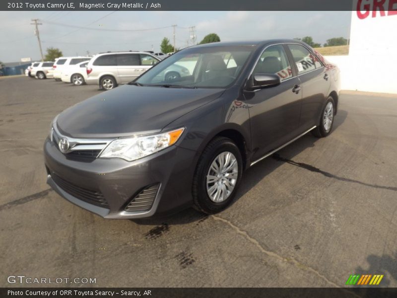 Magnetic Gray Metallic / Ash 2012 Toyota Camry LE