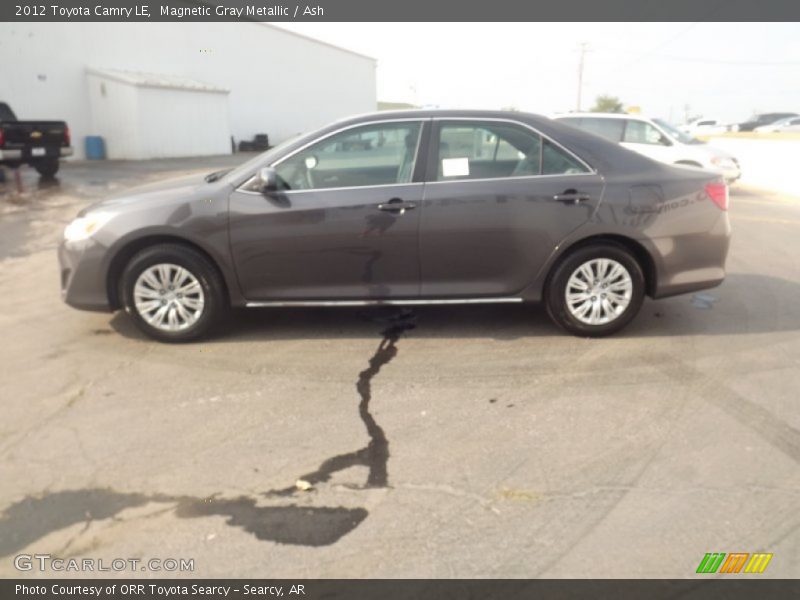 Magnetic Gray Metallic / Ash 2012 Toyota Camry LE