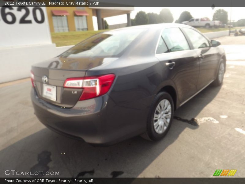 Magnetic Gray Metallic / Ash 2012 Toyota Camry LE