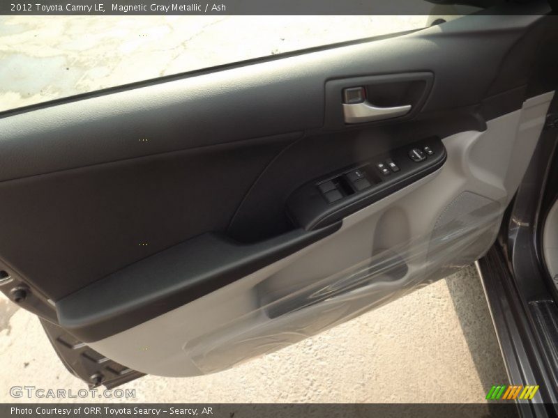 Magnetic Gray Metallic / Ash 2012 Toyota Camry LE