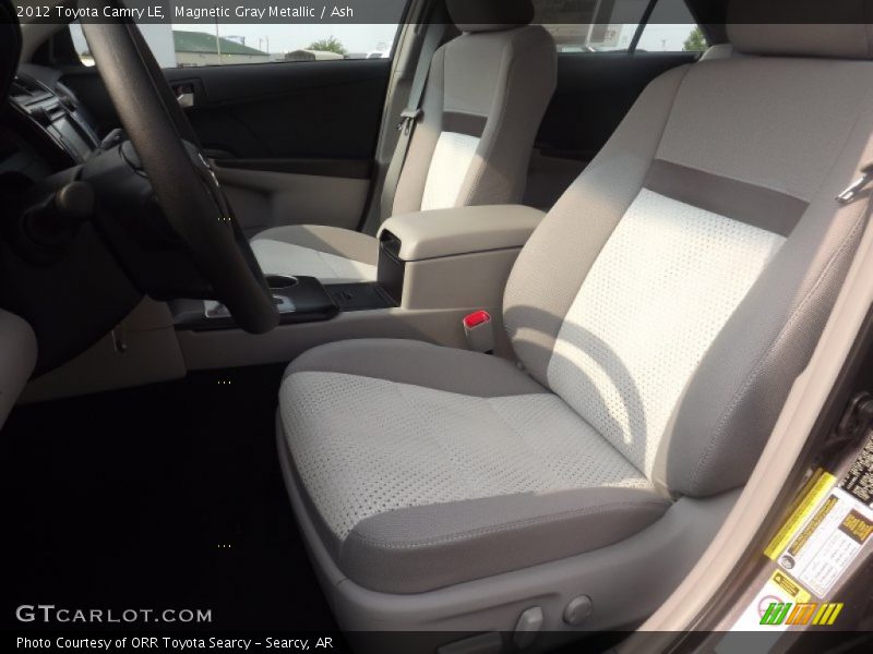 Magnetic Gray Metallic / Ash 2012 Toyota Camry LE