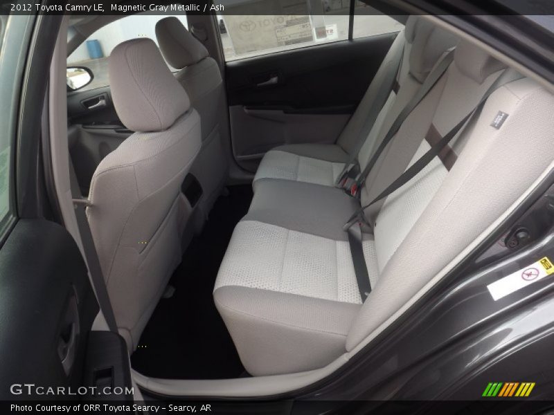 Magnetic Gray Metallic / Ash 2012 Toyota Camry LE