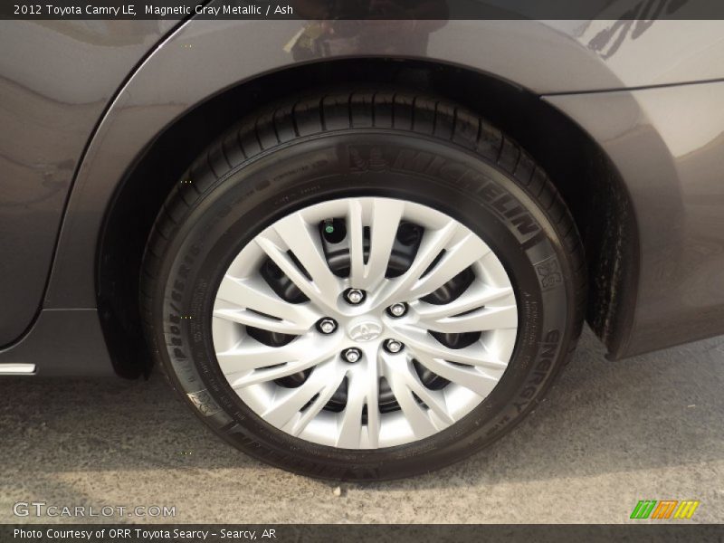 Magnetic Gray Metallic / Ash 2012 Toyota Camry LE