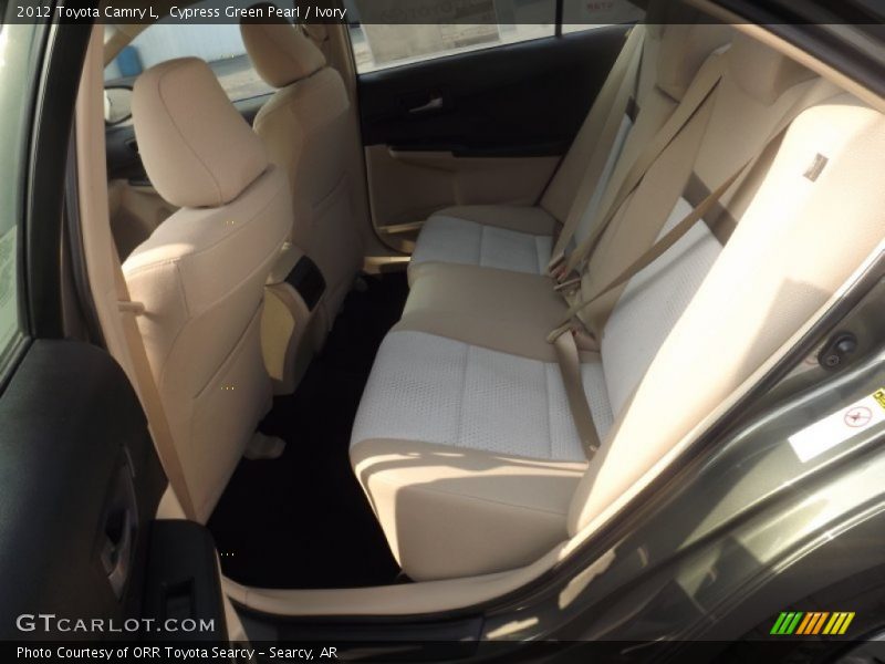 Cypress Green Pearl / Ivory 2012 Toyota Camry L