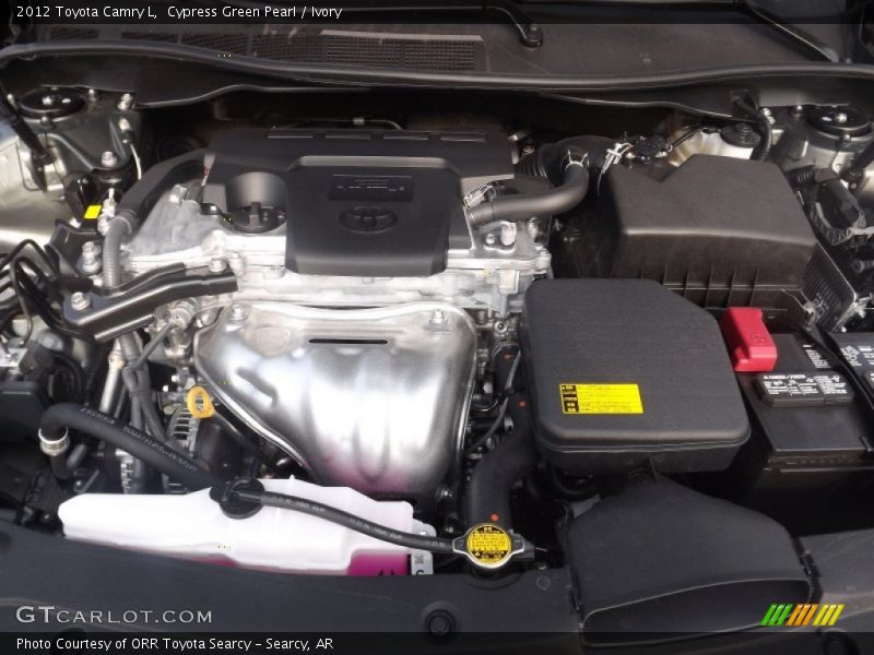 Cypress Green Pearl / Ivory 2012 Toyota Camry L