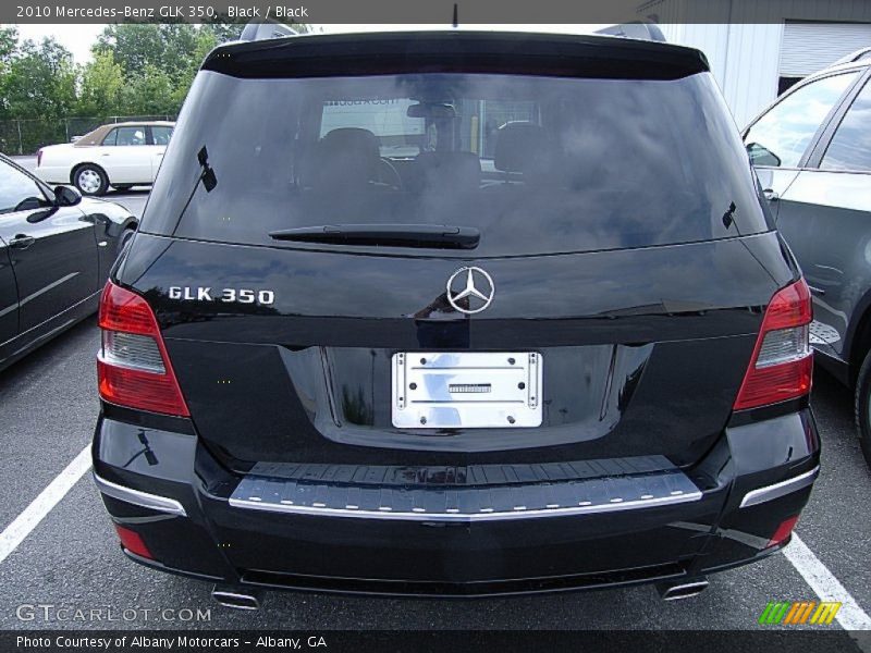 Black / Black 2010 Mercedes-Benz GLK 350