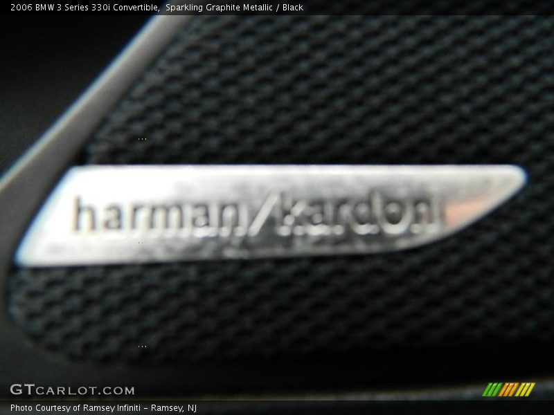 Sparkling Graphite Metallic / Black 2006 BMW 3 Series 330i Convertible