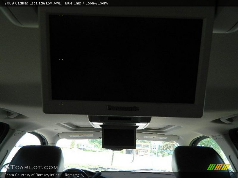 Blue Chip / Ebony/Ebony 2009 Cadillac Escalade ESV AWD