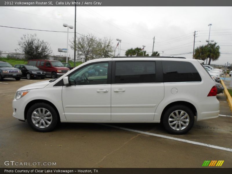 Calla Lily White / Aero Gray 2012 Volkswagen Routan SE