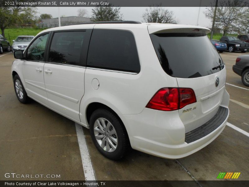 Calla Lily White / Aero Gray 2012 Volkswagen Routan SE